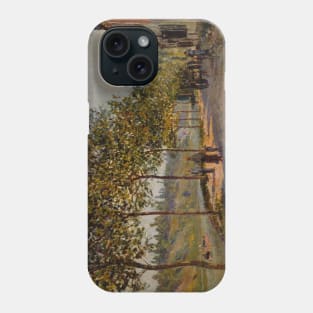 June Morning in Saint-Mammes by Alfred Sisley Phone Case