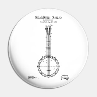 BANJO patent Pin