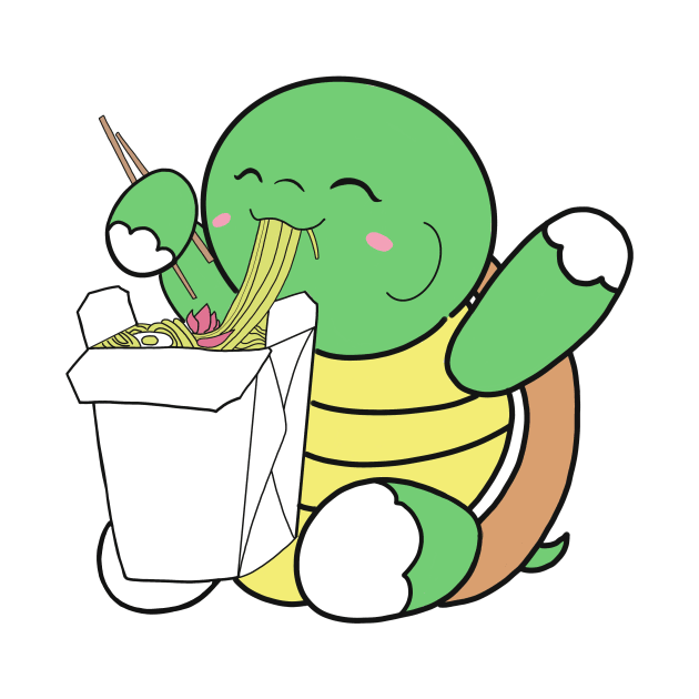 Ramen Turtle by CarlComics