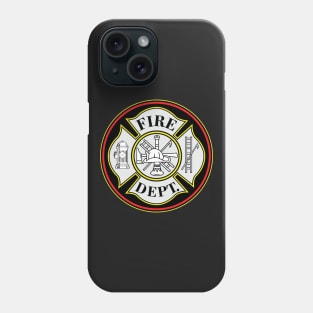 Fire Department Firefighters Badge Phone Case