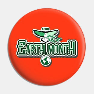 Earth Month Pin