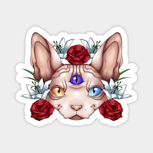 Sphynx Cat Magnet