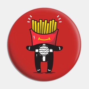 Fries Head Pin