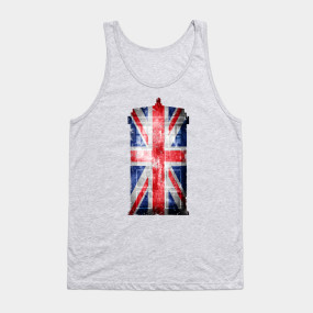 Tardis Union Jack - Tardis - T-Shirt | TeePublic