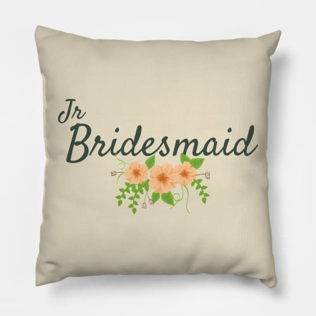 Jr Bridesmaid Pillow by frtv