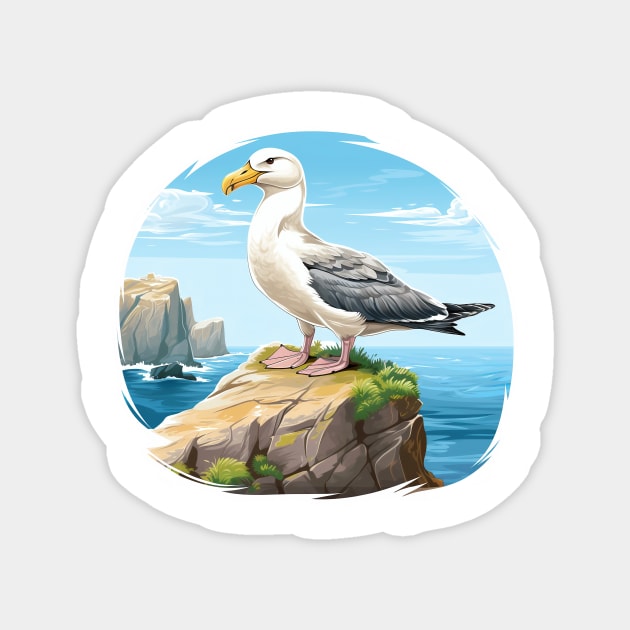 Albatross Magnet by zooleisurelife