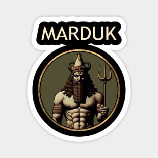 Marduk Babylonian God Ancient Mesopotamian God Magnet