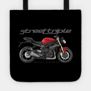 Triumph Street Triple 15 red, s Tote