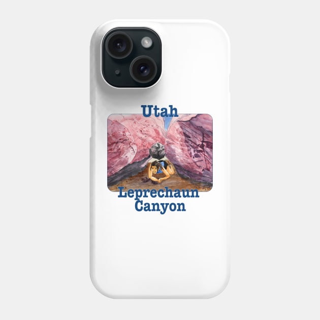 Leprechaun Slot Canyon, Utah Phone Case by MMcBuck