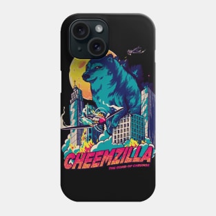 Cheems | Cheemzilla - The Gomd of Cheemse (Blue) Cheems Phone Case