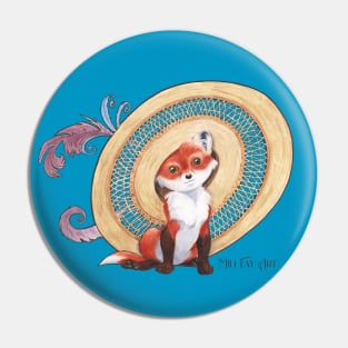 Mili Fay’s Fox In A Hat Pin