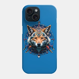 Coyote The Trickster (4) - Trippy Psychedelic Canis Phone Case