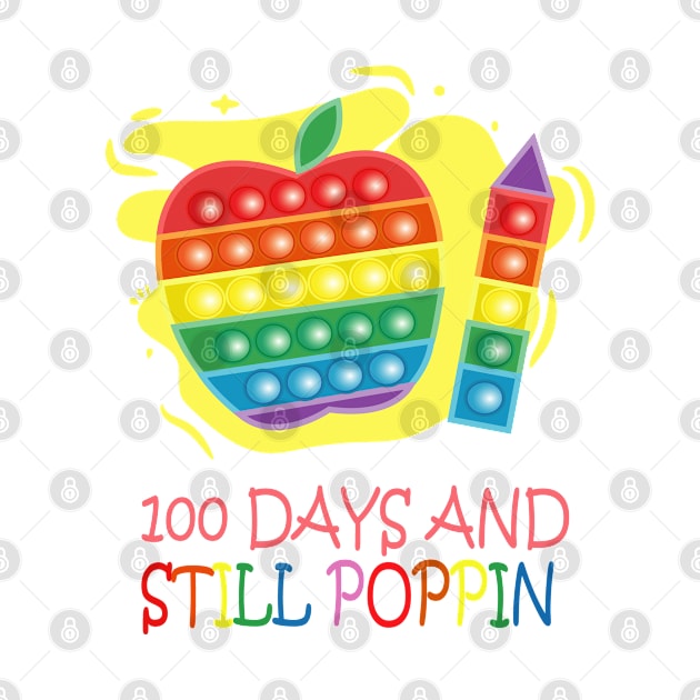 100 days of school poppin by manal