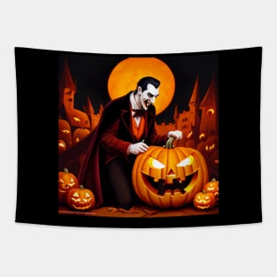 Dracula Hallowen Tapestry