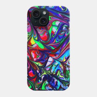 Abstract abstract painting art artistic Phone Case