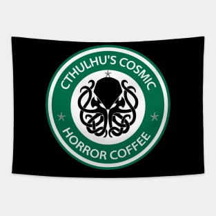 Cthulhu's Cosmic Horror Coffee Tapestry