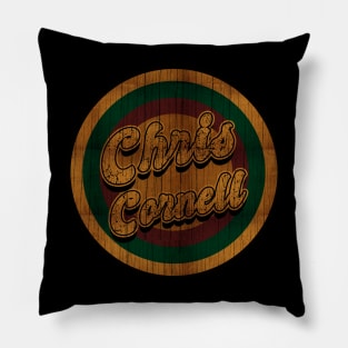 Circle Retro Chris Cornell Pillow