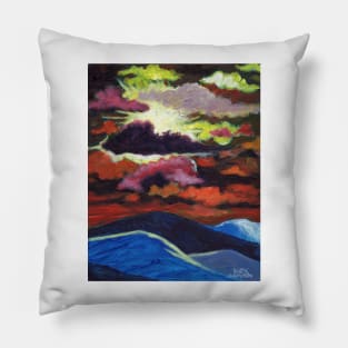 'Blue Ridge Rumination #18' Pillow