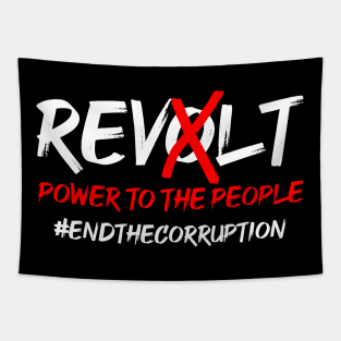 Revolt Power to the People Tapestry
