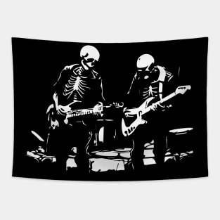 skeletons rock n roll Tapestry