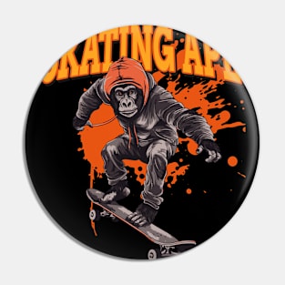 Ape Skating 92006 Pin