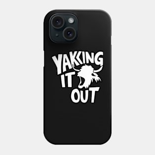 New North Face Yak, Yak Yak Yak Phone Case