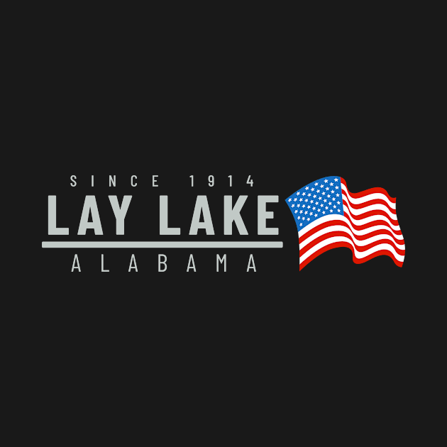 Lay Lake USA - light text by Alabama Lake Life