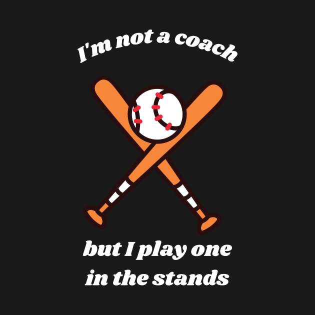 Funny Baseball Slogan 1 by Bfam POD Shop