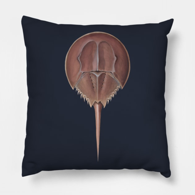 Horseshoe Crab Pillow by JadaFitch