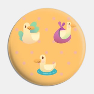 Ducks being ducks Pin