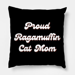 Ragamuffin Cat Pillow