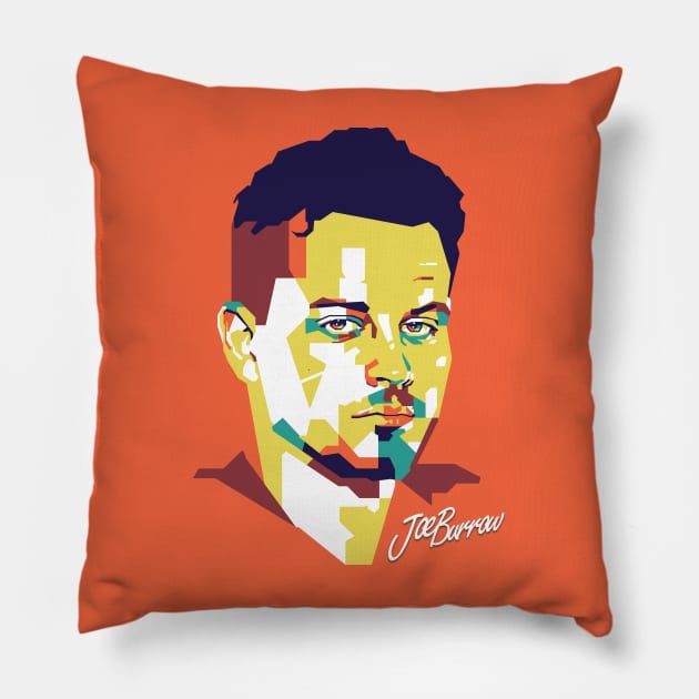 The Extraordinary Joe Burrow Pillow by pentaShop