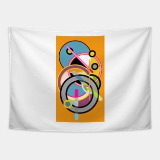 Expressive automatism abstract 636 Tapestry