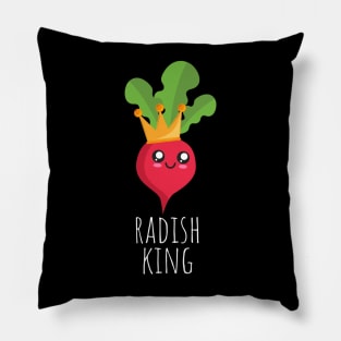 Radish King Cute Pillow