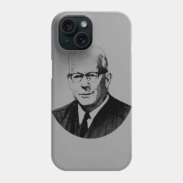 Chief Justice Earl Warren Phone Case by warishellstore