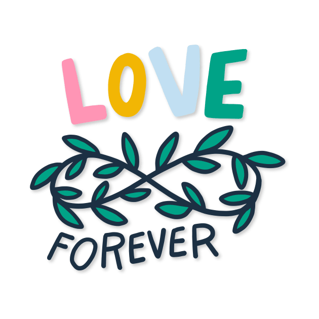 Love Forever Beautiful Design by Utopia Shop