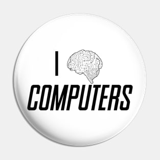 I Brain Computers Pin