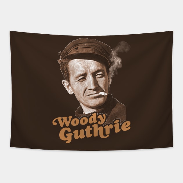 Woody Smoking Tapestry by darklordpug