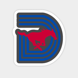 SMU Triple D Logo Magnet