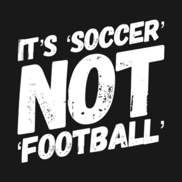 It's football not soccer! by Artistio