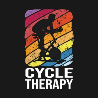 Cycle Therapy - Indoor cycling spin bike T-Shirt