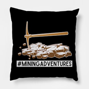 Mining Adventures Pillow