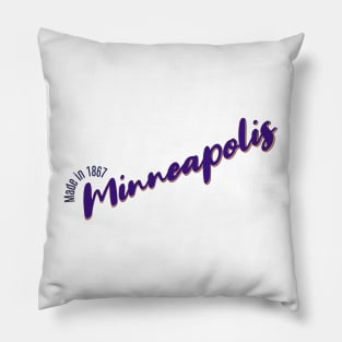 Minneapolis in 1867 Pillow