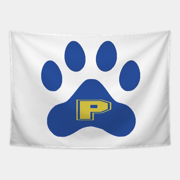 Friday Night Lights - Dillon Panthers Tapestry by qpdesignco