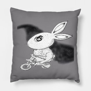 Motorbike Bunny Pillow