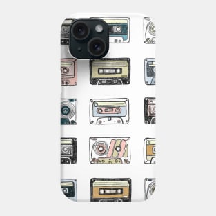 audio music cassettes, tapes Phone Case