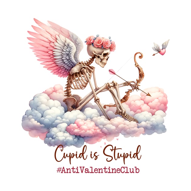 Cupid Is Stupid #antivalentineclub by Nessanya