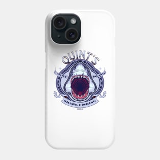 Quint`s shark fishing Phone Case