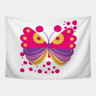 colorful butterflies Tapestry