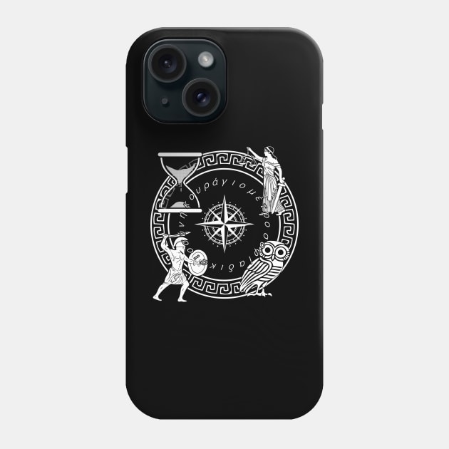 The Four Stoic Virtues Phone Case by Doc Multiverse Designs